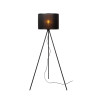 Lucide TAGALOG - Lampadaire - Ø 55 cm - 1xE27 - Noir