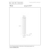 Lucide FOLD - Lampadaire - Ø 20 cm - 2xE27 - Blanc