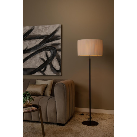 Lucide FOLD - Lampadaire - Ø 45 cm - 1xE27 - Blanc