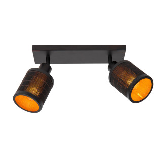 Lucide TAGALOG - Spot plafond - 2xE27 - Noir