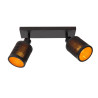 Lucide TAGALOG - Spot plafond - 2xE27 - Noir