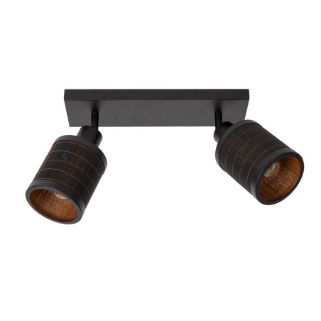 Lucide TAGALOG - Spot plafond - 2xE27 - Noir