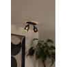 Lucide TAGALOG - Spot plafond - 2xE27 - Noir