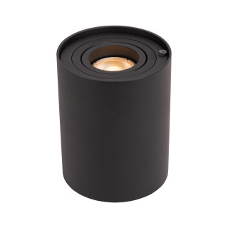 Lucide TUBE - Lampe de table - Ø 9,6 cm - LED 3 StepDim - GU10 (MR16) - 1x5W 2700K - Noir