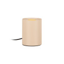 Lucide TUBE - Lampe de table - Ø 9,6 cm - LED 3 StepDim - GU10 (MR16) - 1x5W 2700K - Taupe