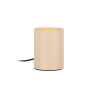 Lucide TUBE - Lampe de table - Ø 9,6 cm - LED 3 StepDim - GU10 (MR16) - 1x5W 2700K - Taupe