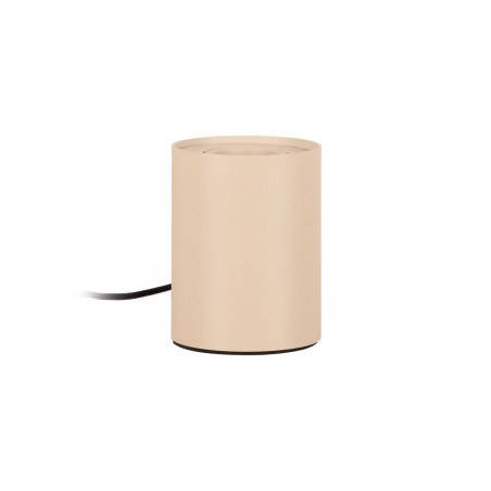 Lucide TUBE - Lampe de table - Ø 9,6 cm - LED 3 StepDim - GU10 (MR16) - 1x5W 2700K - Taupe