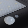 Lucide BASIC - Applique murale- Énergie Solaire - LED - 1x3W 2700K - IP44- Détecteur De Mouvement & Jour/Nuit - Noir