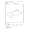 Lucide BASIC - Applique murale- Énergie Solaire - LED - 1x3W 2700K - IP44- Détecteur De Mouvement & Jour/Nuit - Noir