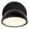 Lucide FINN - Applique murale Intérieur/Extérieur - LED - 1x12W 3000K - IP54 - Détecteur Jour/Nuit - Noir
