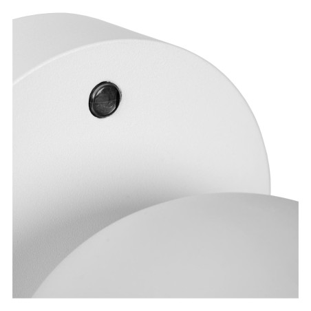Lucide FINN - Applique murale Intérieur/Extérieur - LED - 1x12W 3000K - IP54 - Détecteur Jour/Nuit - Blanc