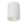 Lucide TUBE - Spot plafond - Ø 9,6 cm - 1xGU10 (MR16) - Blanc