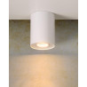 Lucide TUBE - Spot plafond - Ø 9,6 cm - 1xGU10 (MR16) - Blanc