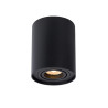 Lucide TUBE - Spot plafond - Ø 9,6 cm - 1xGU10 (MR16) - Noir