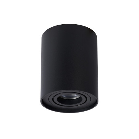 Lucide TUBE - Spot plafond - Ø 9,6 cm - 1xGU10 (MR16) - Noir