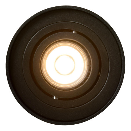 Lucide TUBE - Spot plafond - Ø 9,6 cm - 1xGU10 (MR16) - Noir