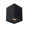 Lucide TUBE - Spot plafond - 1xGU10 (MR16) - Noir