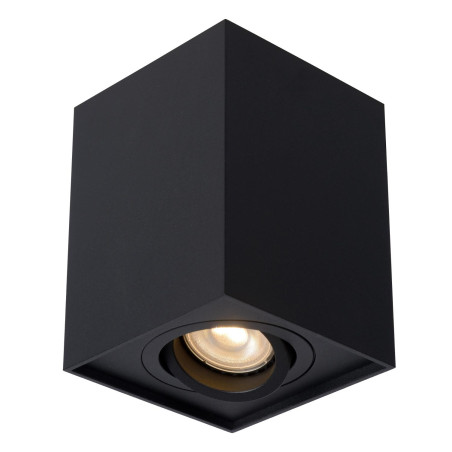 Lucide TUBE - Spot plafond - 1xGU10 (MR16) - Noir