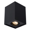 Lucide TUBE - Spot plafond - 1xGU10 (MR16) - Noir