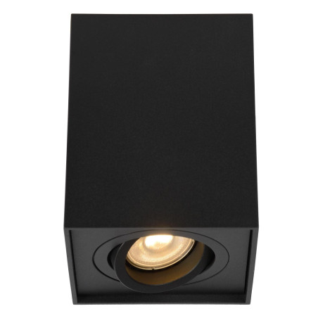 Lucide TUBE - Spot plafond - 1xGU10 (MR16) - Noir