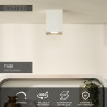 Lucide TUBE - Spot plafond - 1xGU10 (MR16) - Blanc