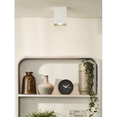Lucide TUBE - Spot plafond - 1xGU10 (MR16) - Blanc