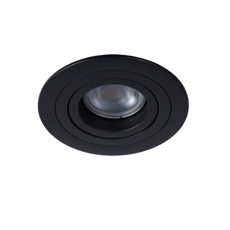 Lucide TUBE - Spot encastrable - Ø 9,2 cm - 1xGU10 (MR16) - Noir