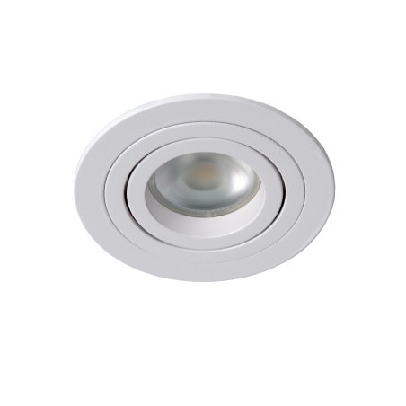Lucide TUBE - Spot encastrable - Ø 9,2 cm - 1xGU10 (MR16) - Blanc