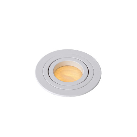 Lucide TUBE - Spot encastrable - Ø 9,2 cm - 1xGU10 (MR16) - Blanc