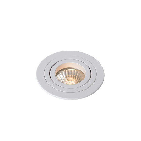 Lucide TUBE - Spot encastrable - Ø 9,2 cm - 1xGU10 (MR16) - Blanc