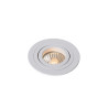 Lucide TUBE - Spot encastrable - Ø 9,2 cm - 1xGU10 (MR16) - Blanc