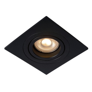 Lucide TUBE - Spot encastrable - 1xGU10 (MR16) - Noir