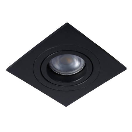 Lucide TUBE - Spot encastrable - 1xGU10 (MR16) - Noir