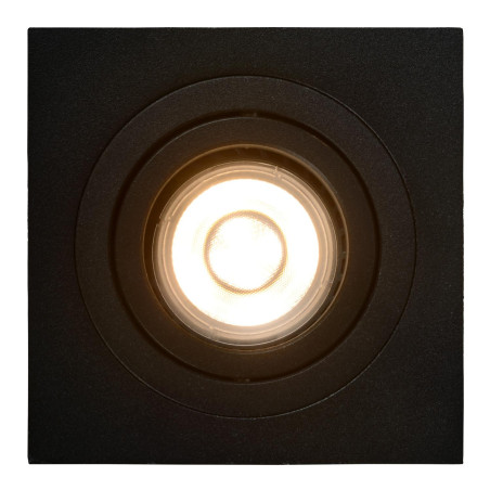 Lucide TUBE - Spot encastrable - 1xGU10 (MR16) - Noir
