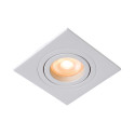 Lucide TUBE - Spot encastrable - 1xGU10 (MR16) - Blanc