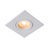 Lucide TUBE - Spot encastrable - 1xGU10 (MR16) - Blanc