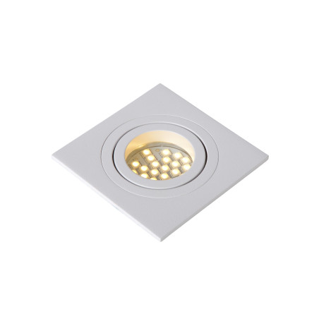 Lucide TUBE - Spot encastrable - 1xGU10 (MR16) - Blanc