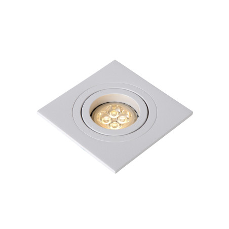 Lucide TUBE - Spot encastrable - 1xGU10 (MR16) - Blanc
