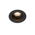 Lucide EMBED - Spot encastrable - Ø 9,1 cm - 1xGU10 (MR16) - Noir
