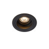 Lucide EMBED - Spot encastrable - Ø 9,1 cm - 1xGU10 (MR16) - Noir