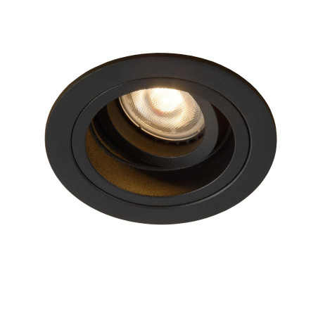 Lucide EMBED - Spot encastrable - Ø 9,1 cm - 1xGU10 (MR16) - Noir