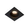 Lucide EMBED - Spot encastrable - 1xGU10 (MR16) - Noir
