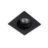 Lucide EMBED - Spot encastrable - 1xGU10 (MR16) - Noir
