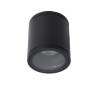 Lucide AVEN - Spot plafond Salle de bains - Ø 9 cm - 1xGU10 (MR16) - IP65 - Noir