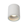 Lucide AVEN - Spot plafond Salle de bains - Ø 9 cm - 1xGU10 (MR16) - IP65 - Blanc