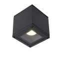 Lucide AVEN - Spot plafond Salle de bains - 1xGU10 (MR16) - IP65 - Noir
