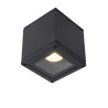 Lucide AVEN - Spot plafond Salle de bains - 1xGU10 (MR16) - IP65 - Noir