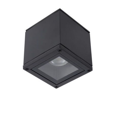 Lucide AVEN - Spot plafond Salle de bains - 1xGU10 (MR16) - IP65 - Noir