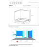 Lucide AVEN - Spot plafond Salle de bains - 1xGU10 (MR16) - IP65 - Noir