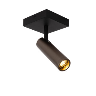 Lucide GRADO - Spot plafond - 1xGU10 (MR11) - Fer gris